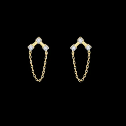 spreddo-Natural Diamond Studded Earring 7