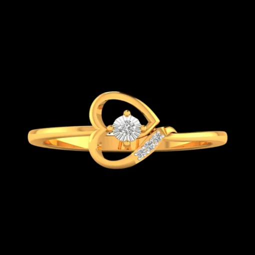 spreddo-Natural Diamond Studded Ladies Ring 4