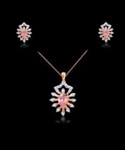 spreddo-Natural Diamond Studded Pendant _ PDP-05051-M